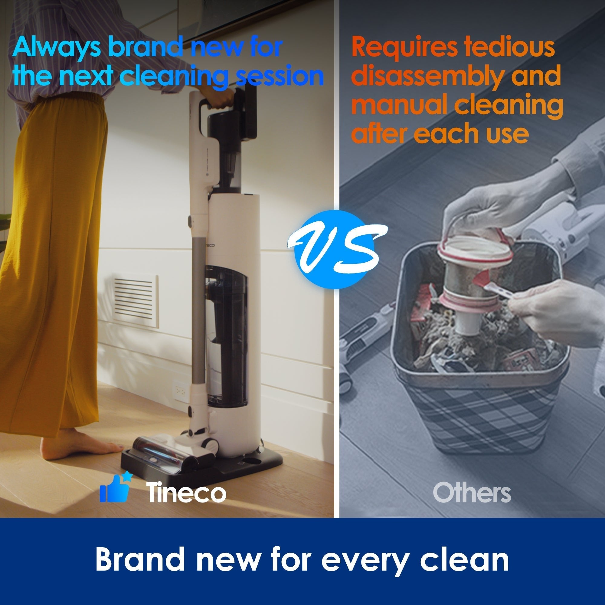 Tineco Pure ONE Station 5 Smart Cordless Vacuum